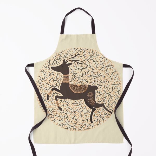 Item preview, Scandinavian Folk Art Stag designed and sold by space-kitten.