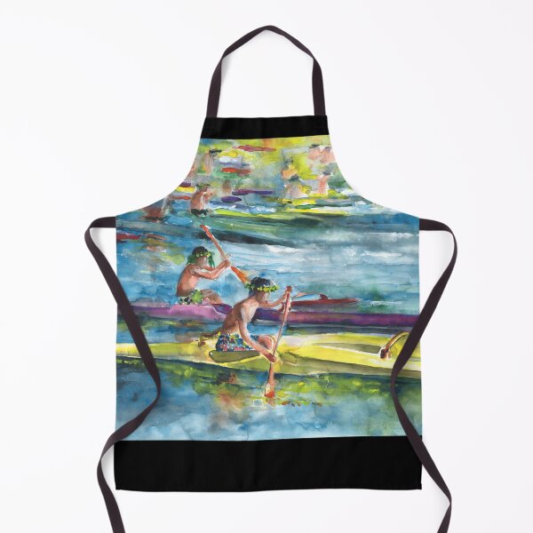 Item preview, Canoe Race in Polynesia designed and sold by Goodaboom.