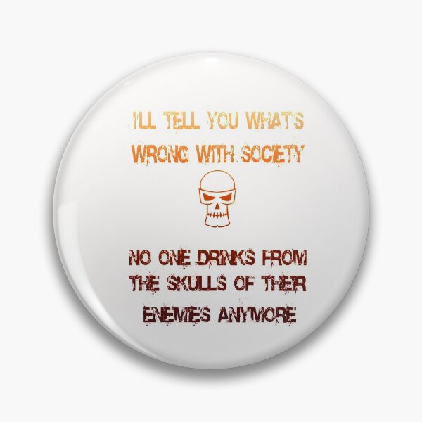 Item preview, I'll tell you what's wrong with society No One Drinks From The Skulls  designed and sold by alikassi.