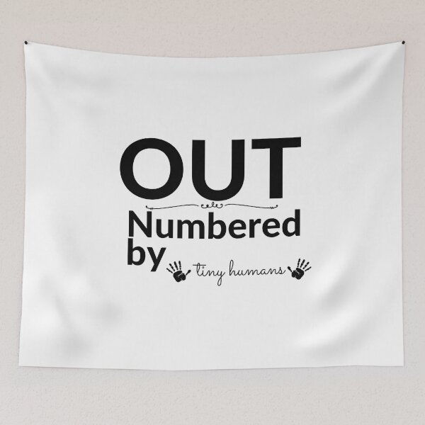 Item preview, outnumbered by tiny humans designed and sold by Dessignat.