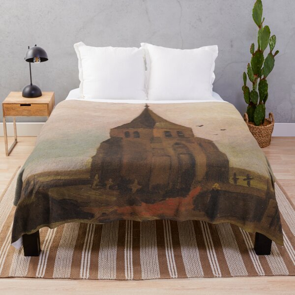 Item preview, The old cemetery tower in Nuenen - Vincent van Gogh designed and sold by TemporaryArt.