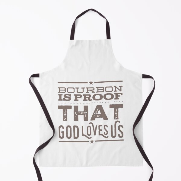 Item preview, Bourbon is Proof that God Loves Us grey ink designed and sold by BourbonMania.