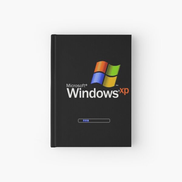 Windows Xp Hardcover Journals Redbubble - windows xp loading screen roblox