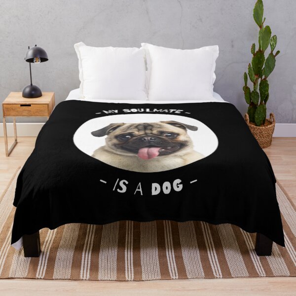 Item preview, My Soulmate Is A Dog - Pug Puppy designed and sold by Borislav Shekerdzhiyski.
