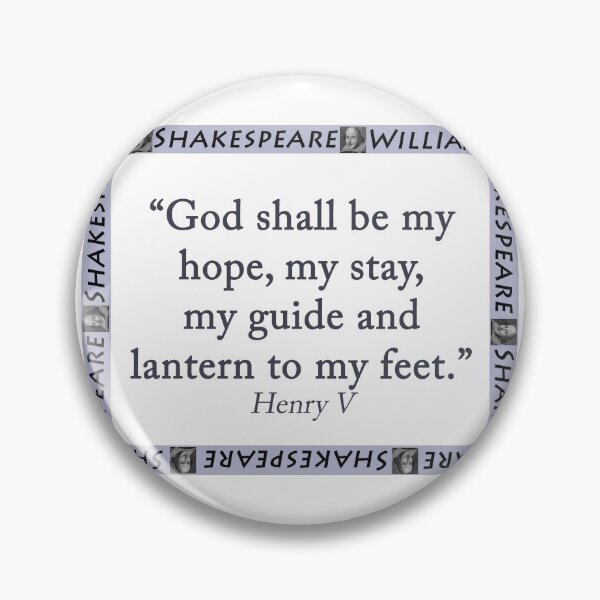 Item preview, God Shall Be My Hope - Shakespeare designed and sold by CrankyOldDude.