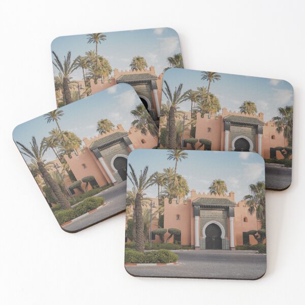Item preview, La mamounia luxury Riad hotel doorway in marrakech morocco designed and sold by Morocco Marrakech Photo Prints.