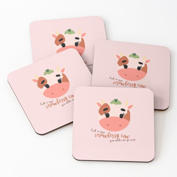 Item preview, Strawberry Cow designed and sold by exist4luv.