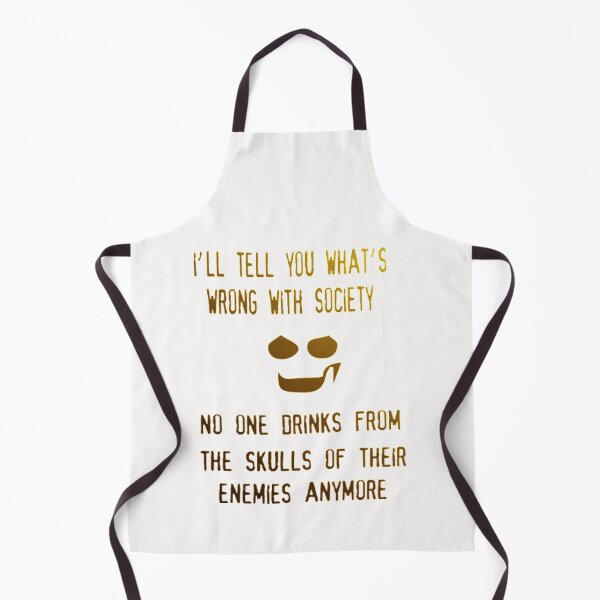 Item preview, I'll tell you what's wrong with society No One Drinks From The Skulls designed and sold by alikassi.