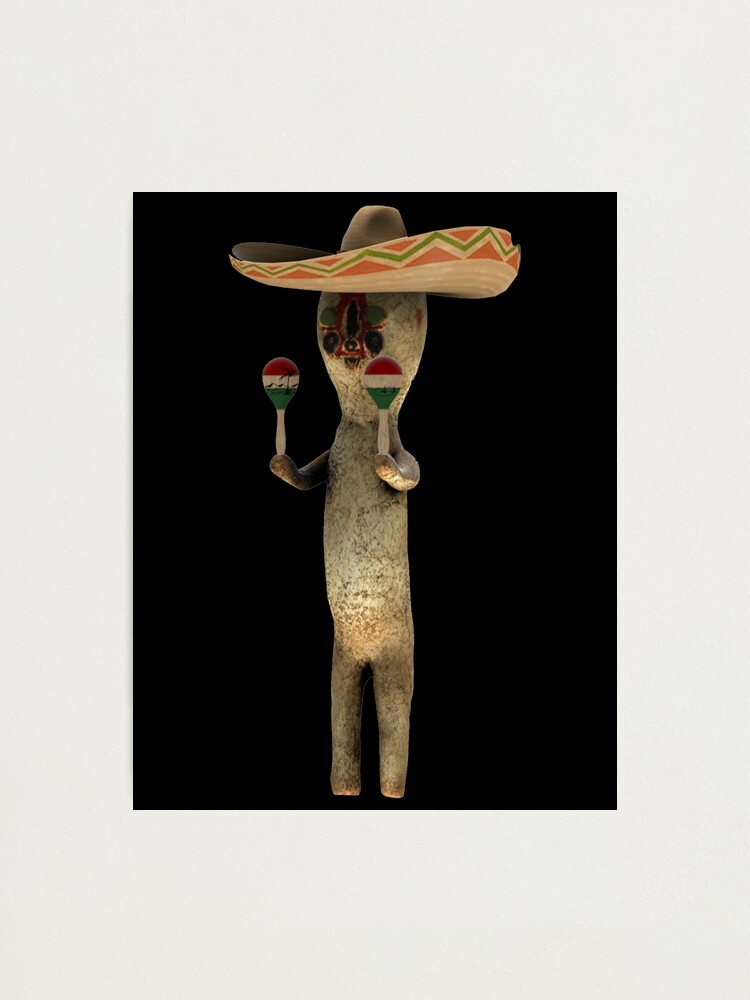 SCP-173 sombrero | Magnet