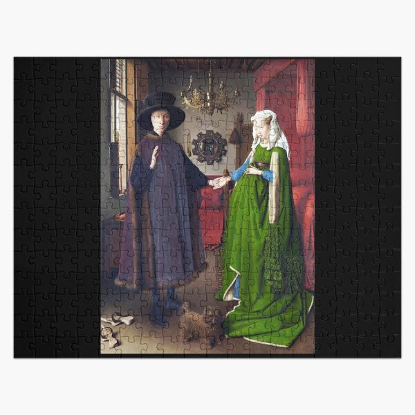 Arnolfini Portrait. Jan van Eyck. Jigsaw Puzzle