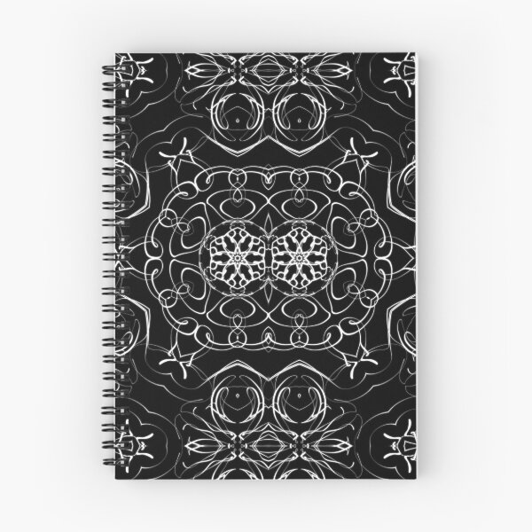 Artikelvorschau, Schwarz-Weiß-Fraktal-Design 1 entworfen und verkauft von RubyzArt.