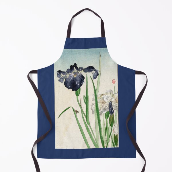 Item preview, Irises - anon - 1900 - woodcut designed and sold by CrankyOldDude.