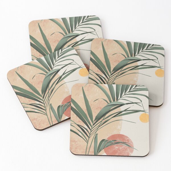 Item preview, Palm leaf boho art designed and sold by CativeWalls.