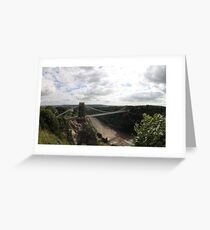 Clifton Suspension Bridge Greeting Card