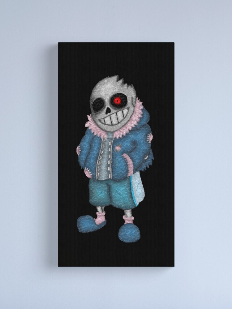 Abominable Horror Sans pattern Sticker for Sale by Enderparty