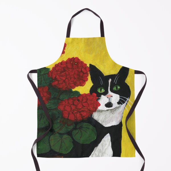 Item preview, Cat Amongst the Geraniums 2 designed and sold by David Hutchison.