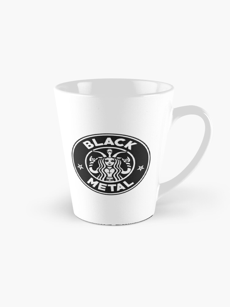 Black Metal Coffee Coffee Mug for Sale by DarkRobots