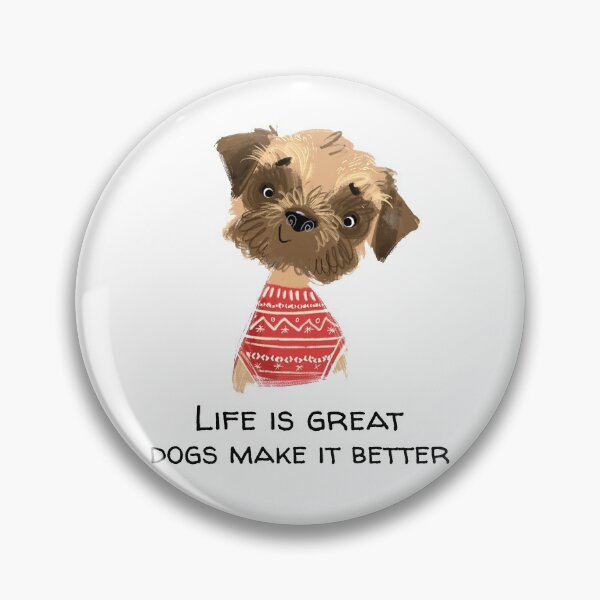Item preview, Life Is Great Dogs Make It Better - Dog Love designed and sold by Borislav Shekerdzhiyski.
