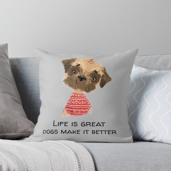 Item preview, Life Is Great Dogs Make It Better - Dog Love designed and sold by Borislav Shekerdzhiyski.