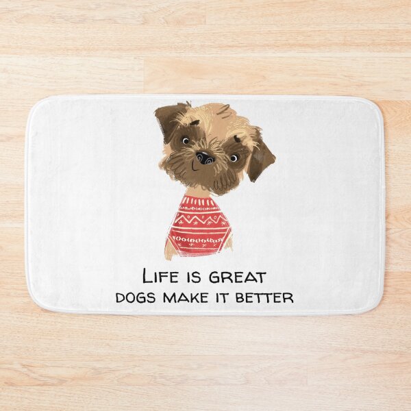 Item preview, Life Is Great Dogs Make It Better - Dog Love designed and sold by Borislav Shekerdzhiyski.