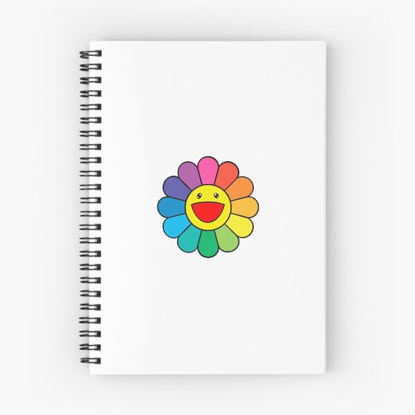 Item preview, Takashi Murakimi Rainbow Smiley Flower designed and sold by luv-stickers.