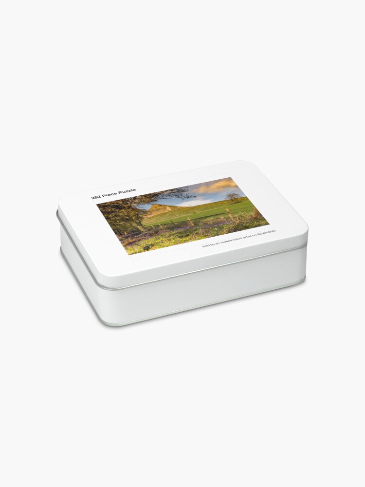 Alternate view of Roseberry Topping Bluebells Jigsaw Puzzle
