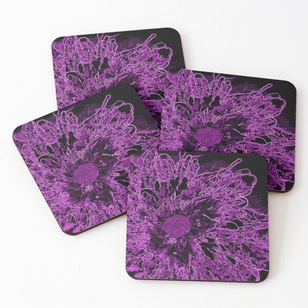 Item preview, Cosmic Flower Eruption in Purple designed and sold by Brenda Moszer.
