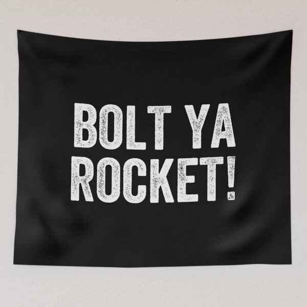 Item preview, Bolt Ya Rocket Weegie Glasgow Scottish Slang designed and sold by Dialectable.