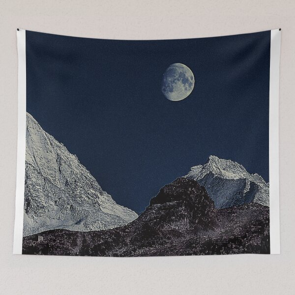 Item preview, snow covered mountains designed and sold by ahmadshalqeh.