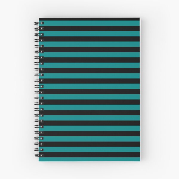 Item preview, Cool Black and Teal Stripes designed and sold by TopplundDesigns.