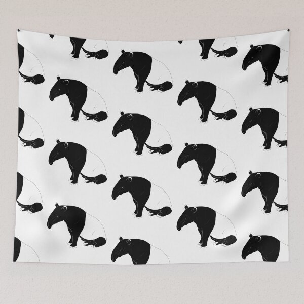 Item preview, Sitting Malayan tapir designed and sold by Marie-Sophie Germain.