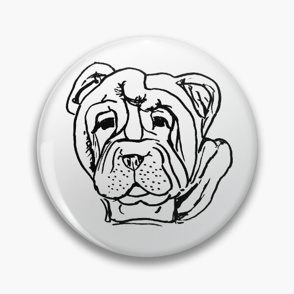 Item preview, Shar pei designed and sold by NinaBetterNot.