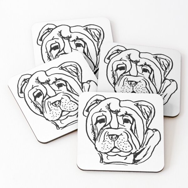 Item preview, Shar pei designed and sold by NinaBetterNot.