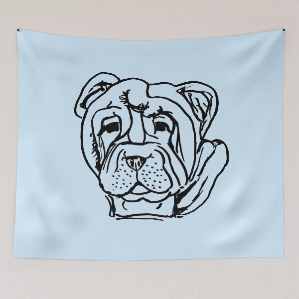 Item preview, Shar pei designed and sold by NinaBetterNot.