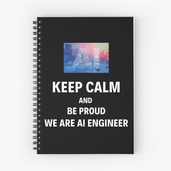 Item preview, Be Calm AI Engineer designed and sold by AI-World.