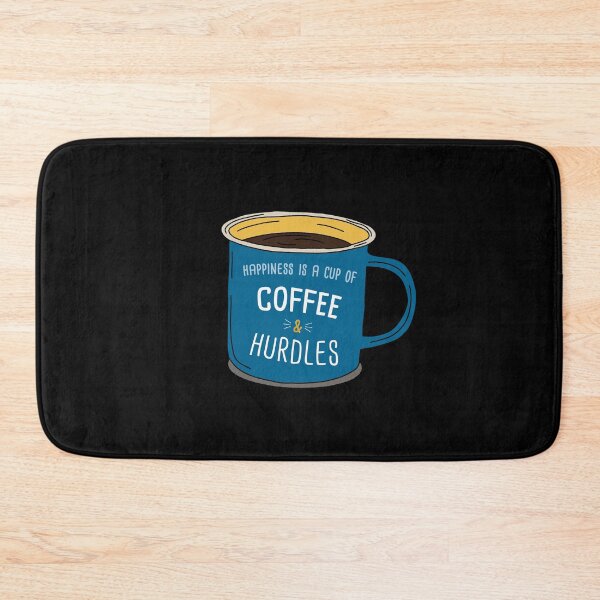 Item preview, Hurdles & Coffee is happiness designed and sold by orlumbuspirate.