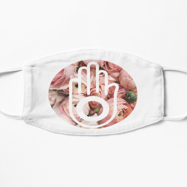 Ahimsa / Jain Hand - Rose Bundle Mask