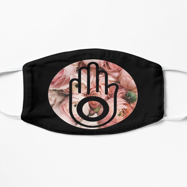 Ahimsa / Jain Hand - Rose Bundle Mask