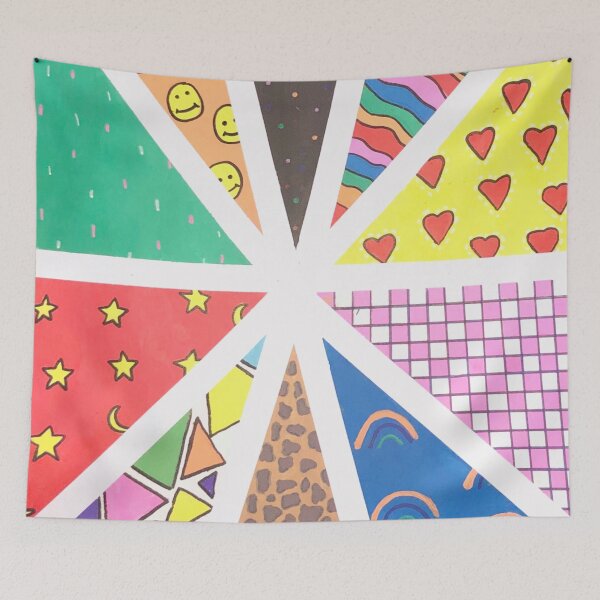 Item preview, colourful pattern art design  designed and sold by beckylind08.