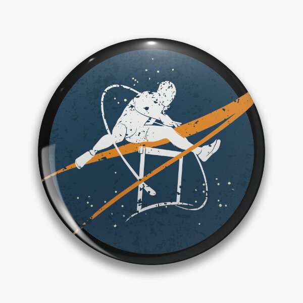 Item preview, Hurdling (Space Vintage) designed and sold by orlumbuspirate.