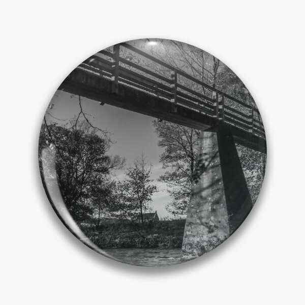 Item preview, Bridge over the River Esk Grosmont B&W designed and sold by grumpykeith.