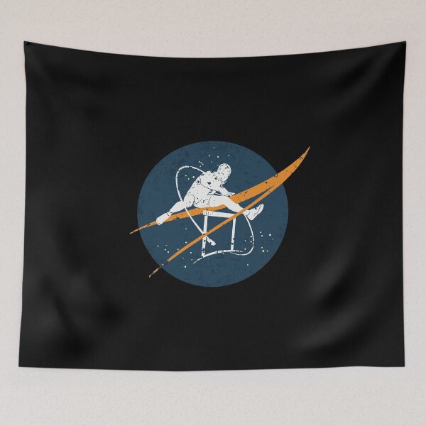 Item preview, Hurdling (Space Vintage) designed and sold by orlumbuspirate.
