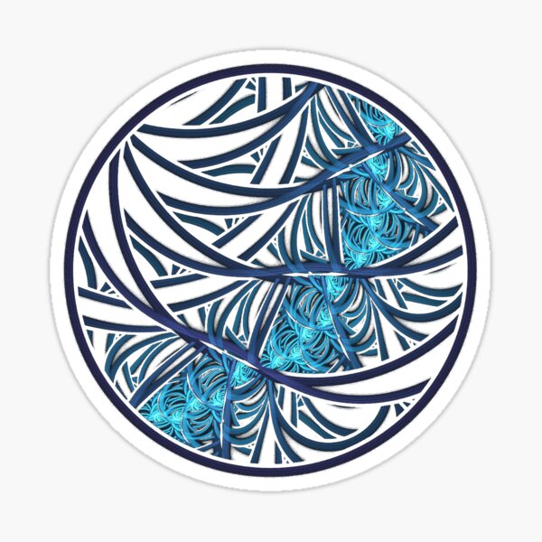 Blue Moon Sticker