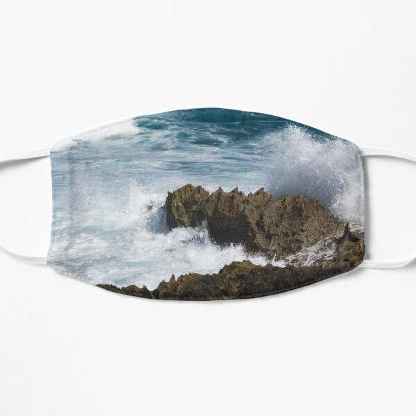 Wave Action - Jagged Lava Rocks and Spume - Act One Mask