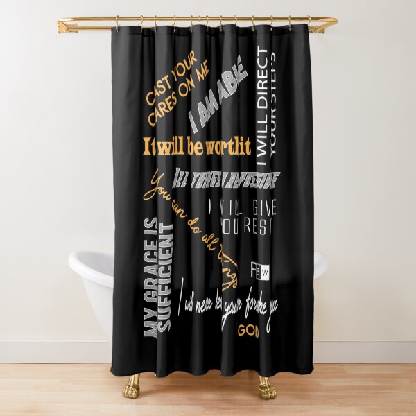 Promises of God Shower Curtain