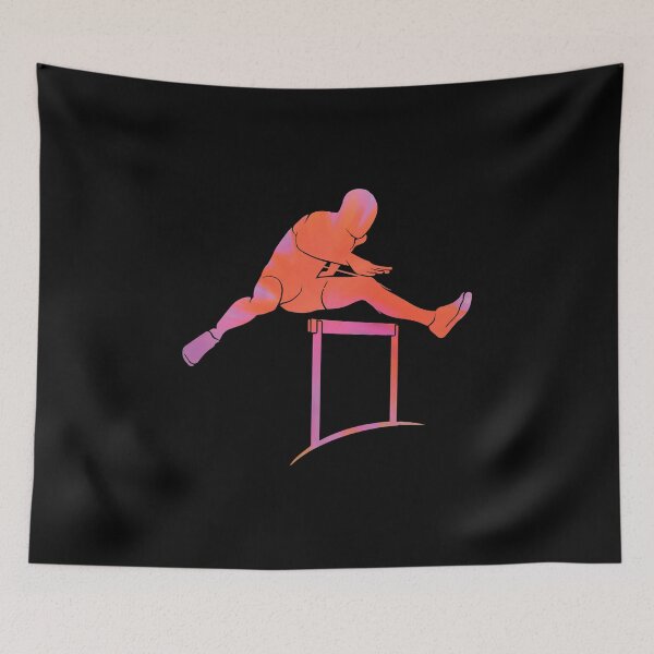 Item preview, Tie Dye Hurdling designed and sold by orlumbuspirate.