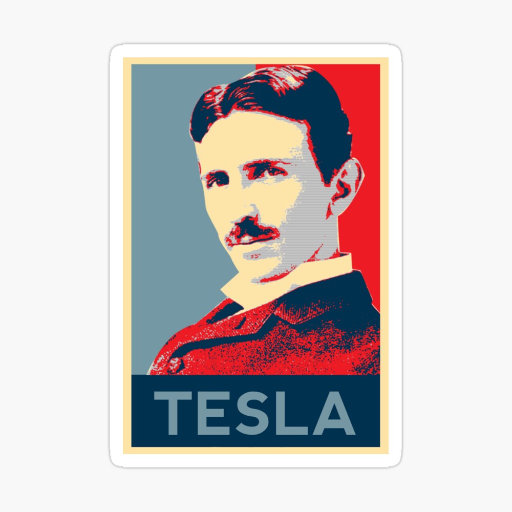 Nikola Tesla Hope Poster Nikola Tesla Hope Poster
