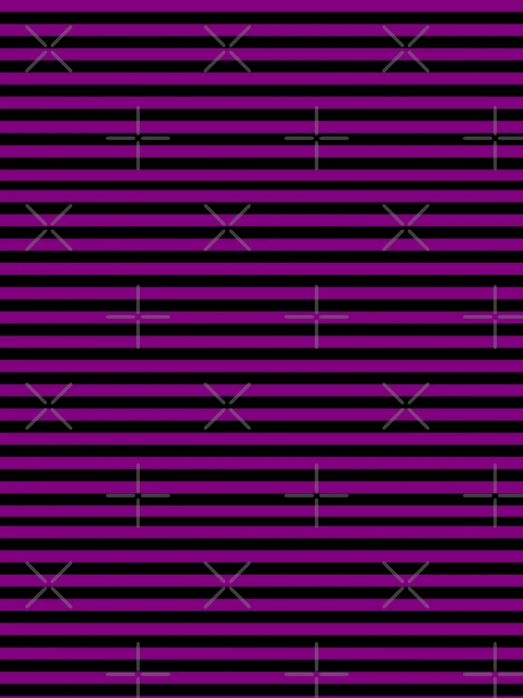Stylish Black and Purple Stripes" A-Line Dress for Sale by TopplundDesigns  | Redbubble