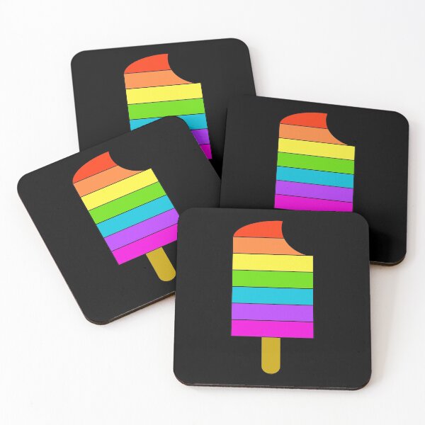 Item preview, Bitten rainbow popsicle designed and sold by craig777red.