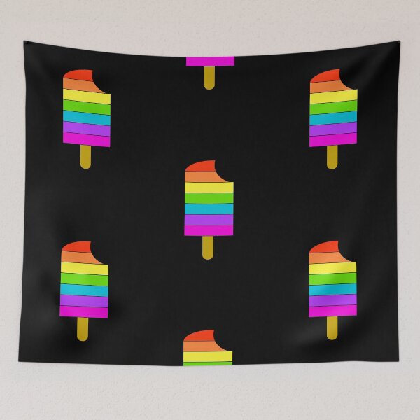 Item preview, Bitten rainbow popsicle designed and sold by craig777red.